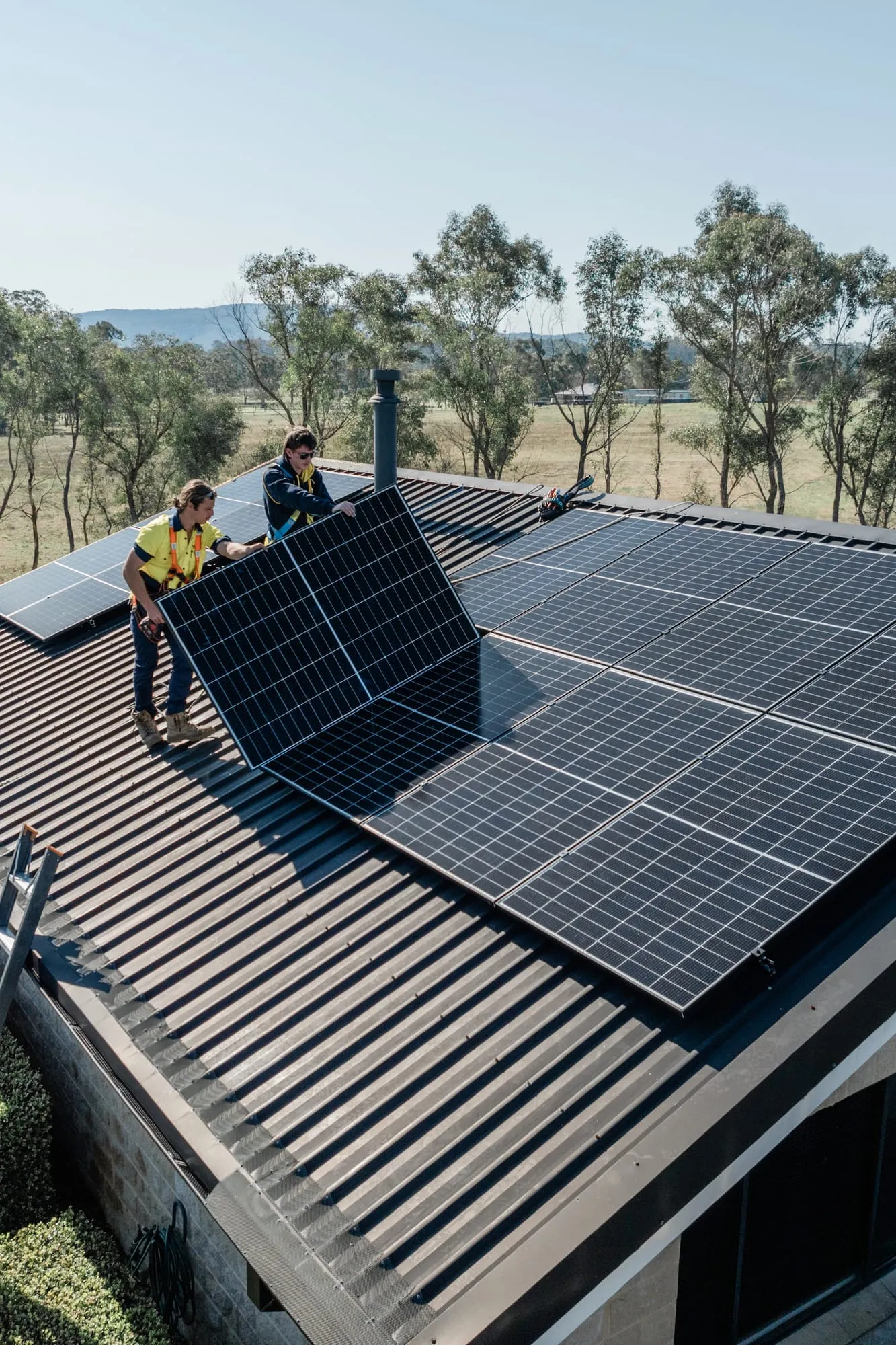 Rural Hunter install by Electrified Industries, Newcastle